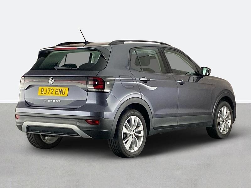 Used VW T-Cross SE 95 HP (69 kW) 2022 Grey SUV