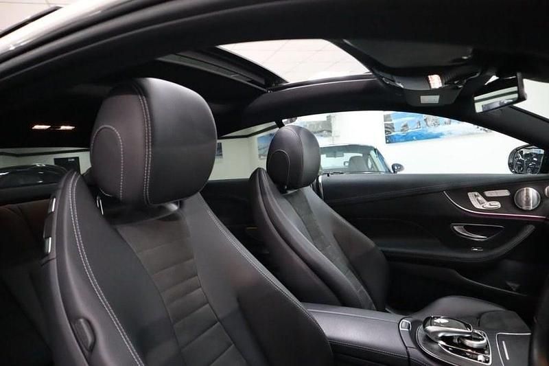 Used Mercedes E220 AMG Line Premium Plus 194 HP (142 kW) 2018 White Coupe