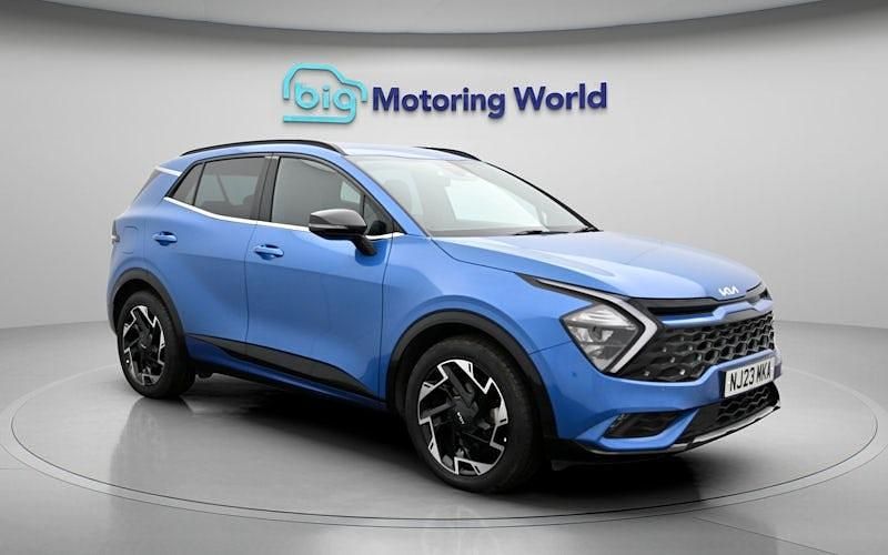 Used Kia Sportage GT-Line 265 HP (194 kW) 2023 Blue SUV