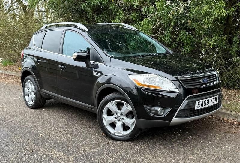 Used Ford Kuga Titanium 136 HP (100 kW) 2009 Black SUV