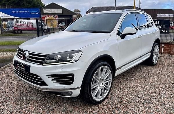 Used VW Touareg R-line 262 HP (192 kW) 2016 White SUV
