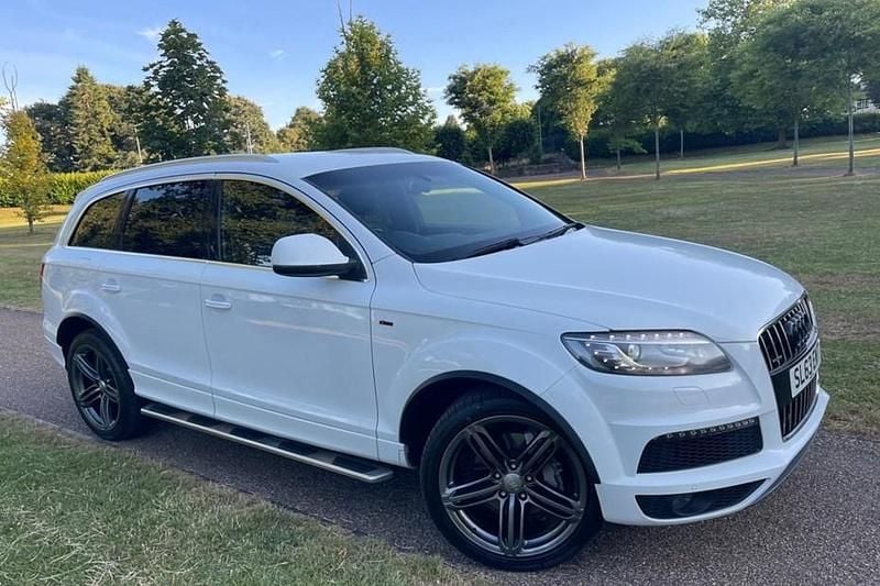 White Used 2013 Audi Q7 S-line plus SUV | £10,990 (Good price) - Image 1/1