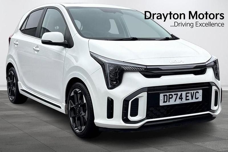 Used Kia Picanto GT-Line S 79 HP (58 kW) 2024 White Hatchback