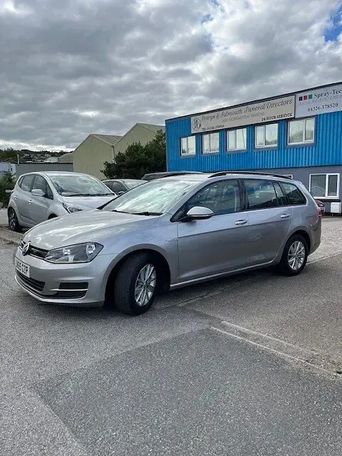 Used VW Golf VII 108 HP (79 kW) 2015 Silver Estate
