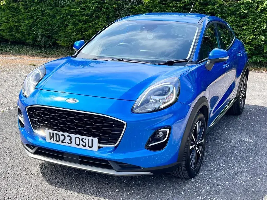 Used Ford Puma Titanium 125 HP (91 kW) 2023 Blue SUV