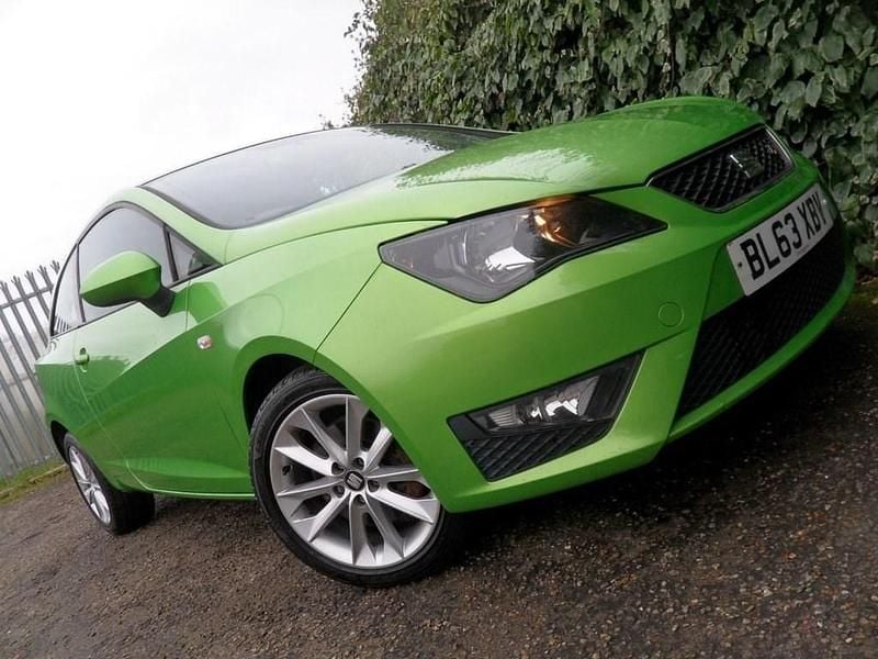 Used Seat Ibiza FR 105 HP (77 kW) 2014 Green Hatchback