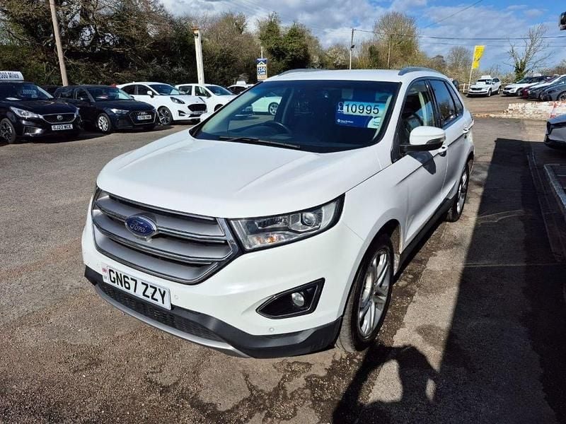 Used Ford Edge Titanium 180 HP (132 kW) 2017 White SUV