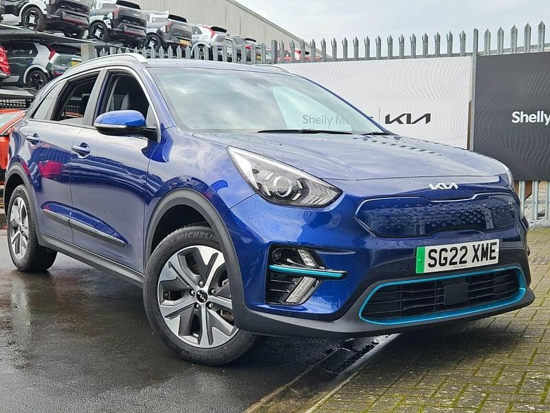 Blue Used 2022 Kia e-Niro 2 SUV | £15,645 (Fair price) - Image 1/4