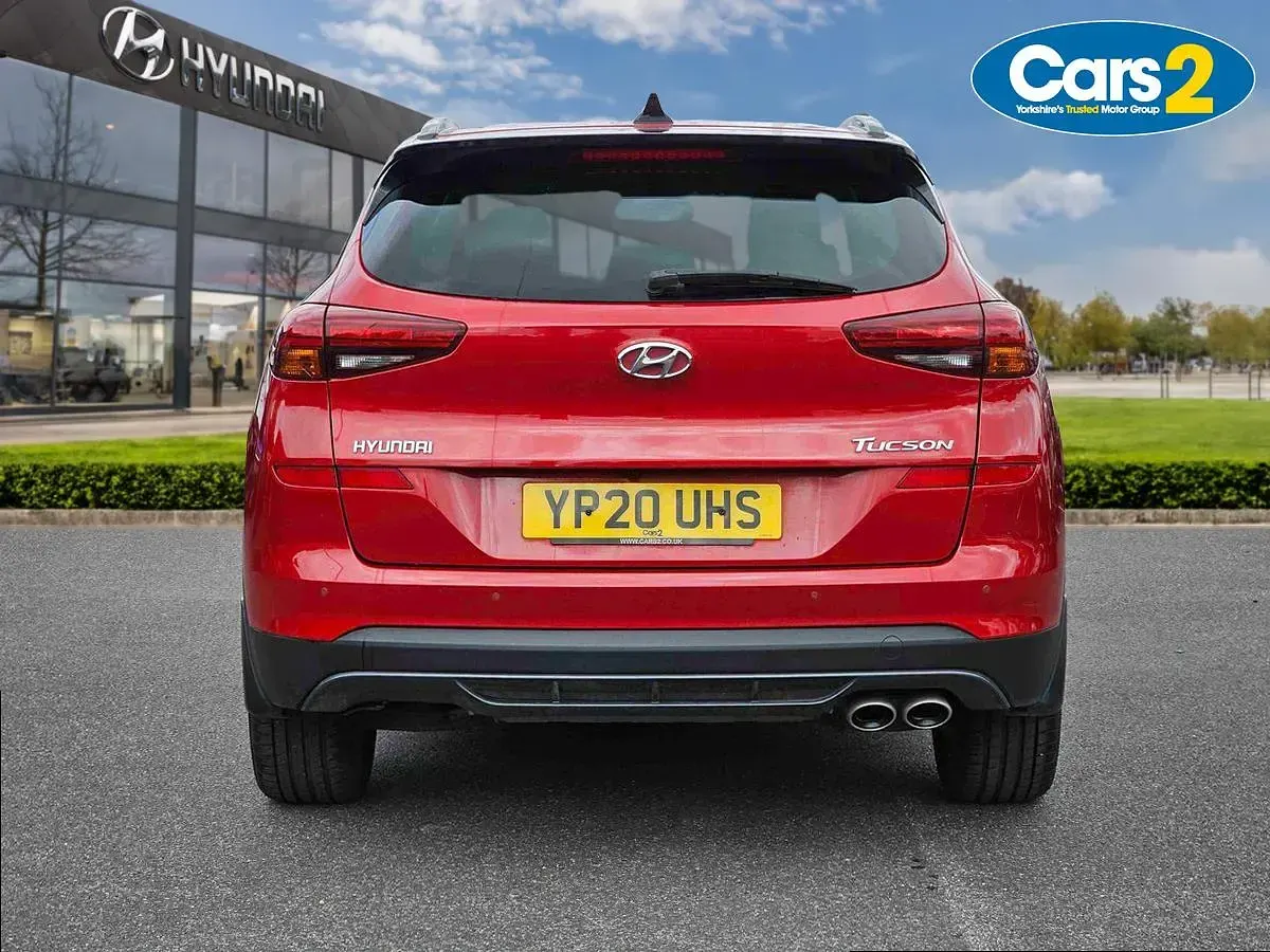 Used Hyundai Tucson N Line 177 HP (130 kW) 2020 Red SUV