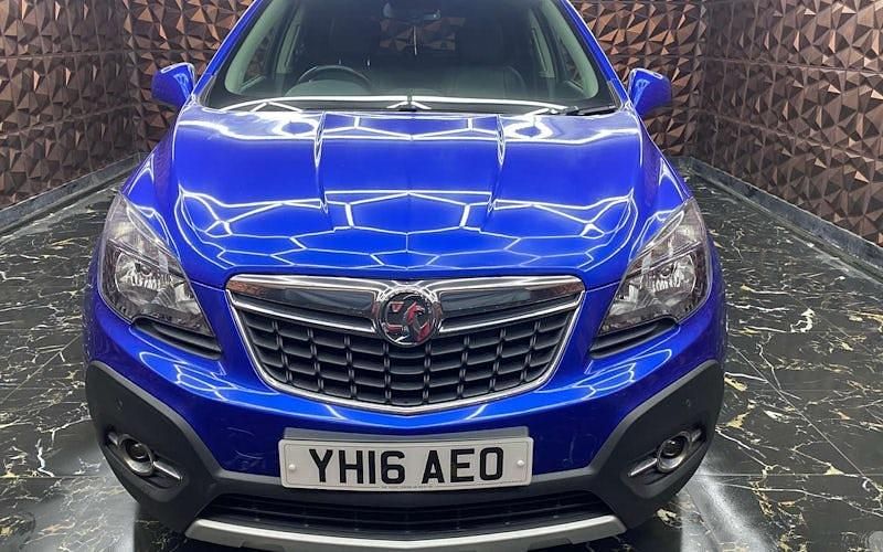 Used Vauxhall Mokka 137 HP (100 kW) 2016 Blue SUV
