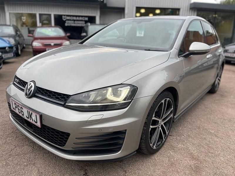 Silver Used 2017 VW Golf VII GTD Hatchback | £10,980 (Fair price) - Image 1/4