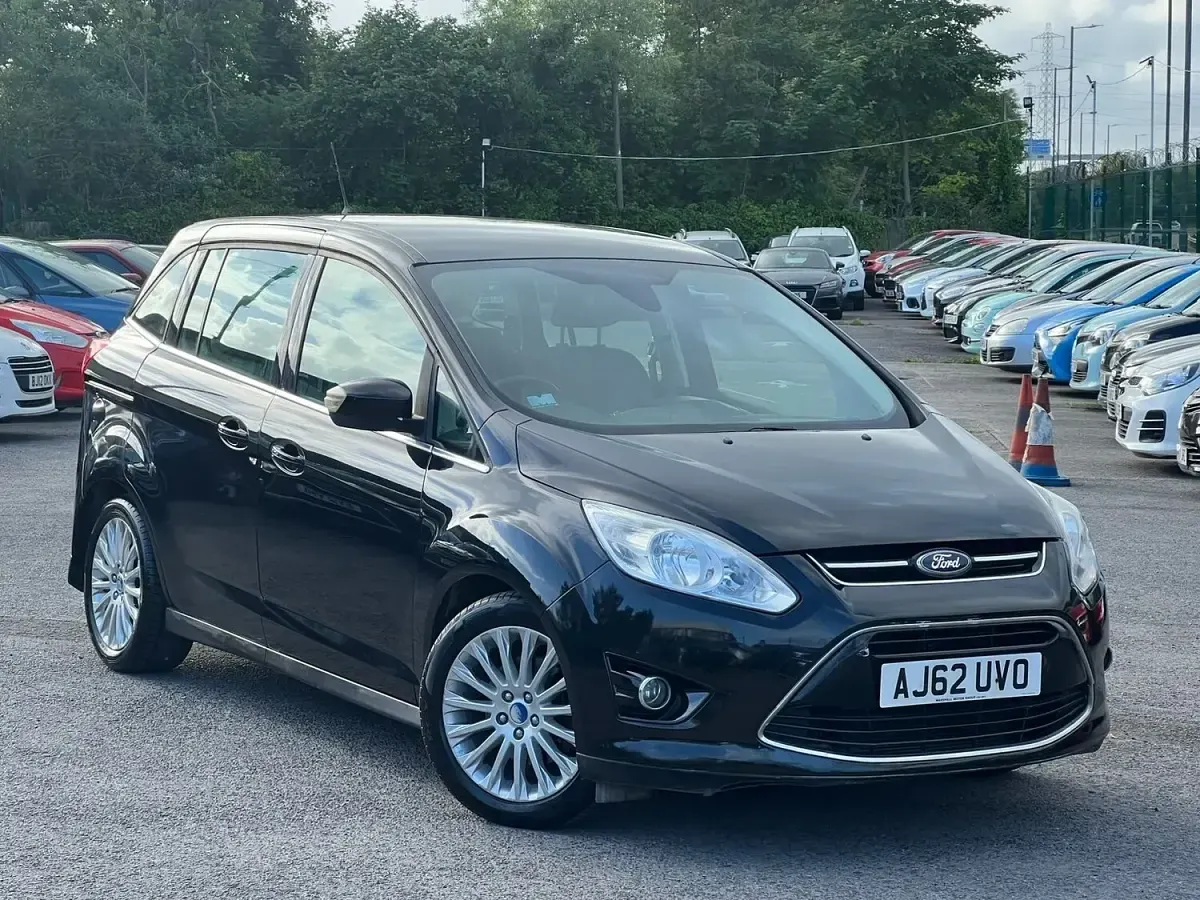 Used Ford Grand C-Max Titanium 115 HP (84 kW) 2013 Black MPV