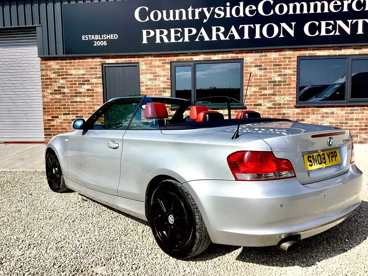 Used BMW 120 Cabriolet 2008 Silver Cabriolet