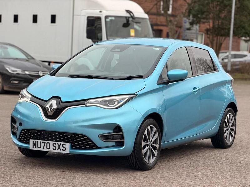 Used Renault Zoe GT-Line 100 kW (136 HP) 2020 Blue Hatchback