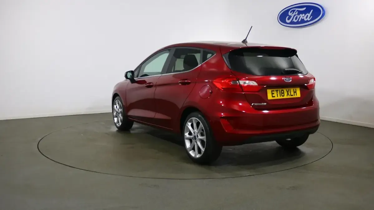Used Ford Fiesta Titanium 2018 Red Hatchback