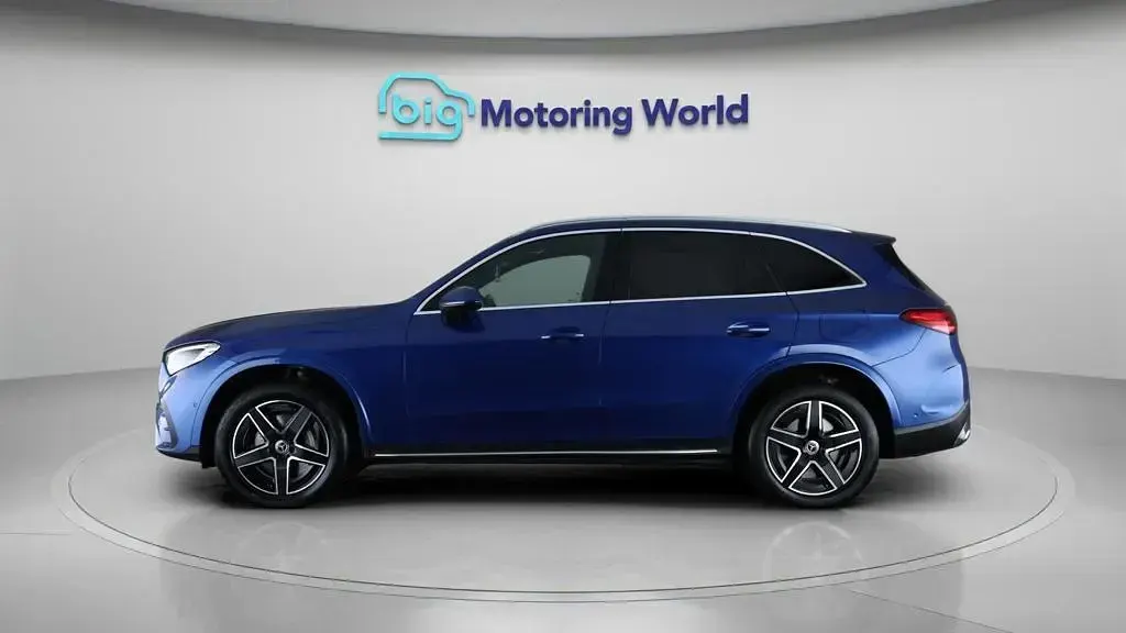 Used Mercedes GLC300e AMG line 313 HP (230 kW) 2023 Blue SUV
