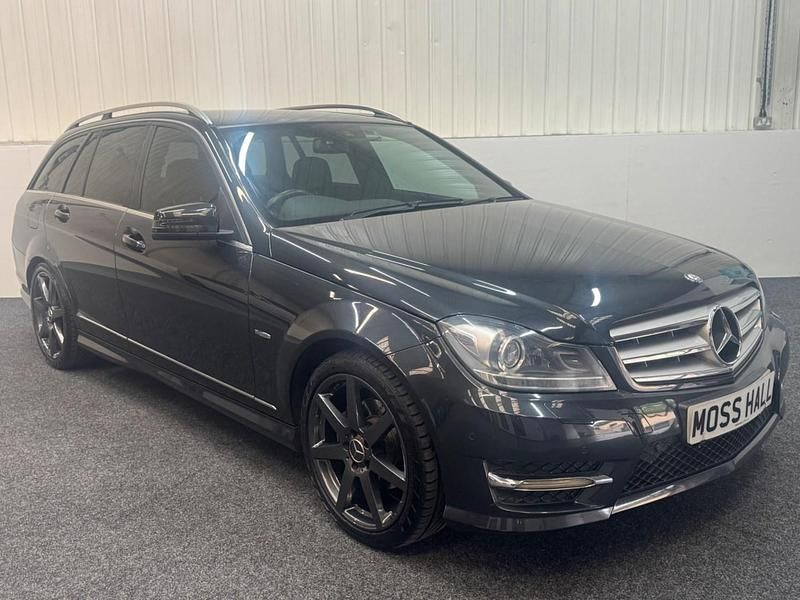 Black Used 2012 Mercedes C180 Estate | £3,975 (Fair price) - Image 1/4