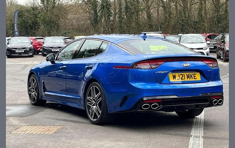 Used Kia Stinger GT 360 HP (264 kW) 2021 Blue Hatchback