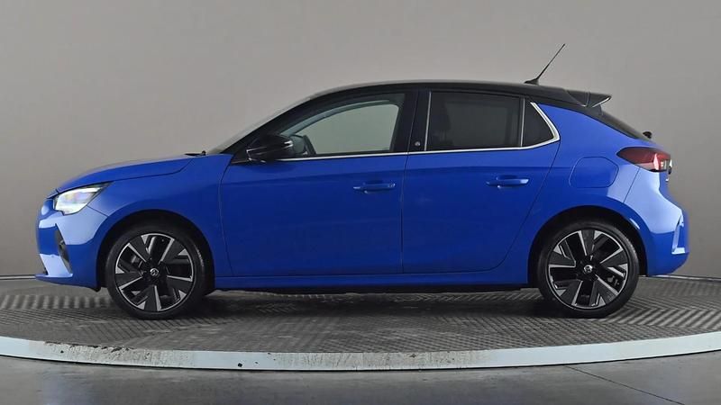 Used Vauxhall Corsa-e Elite 100 kW (136 HP) 2021 Blue Hatchback