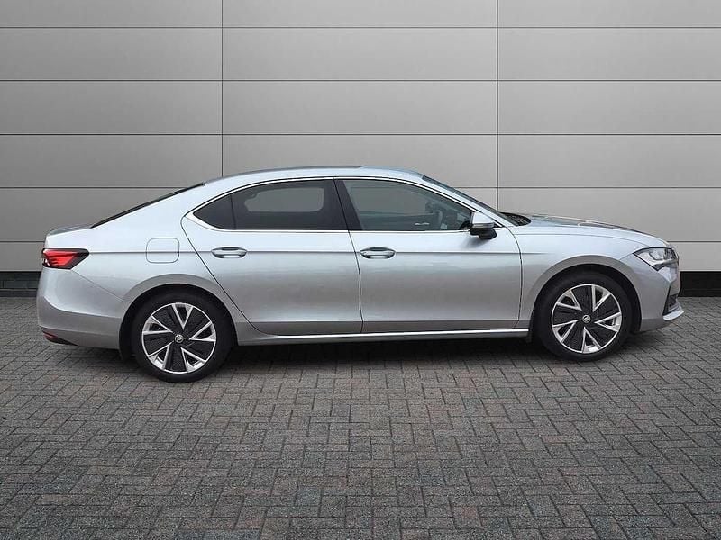 Used Skoda Superb SE Technology 110 HP (80 kW) 2025 Pebble silver metallic Hatchback
