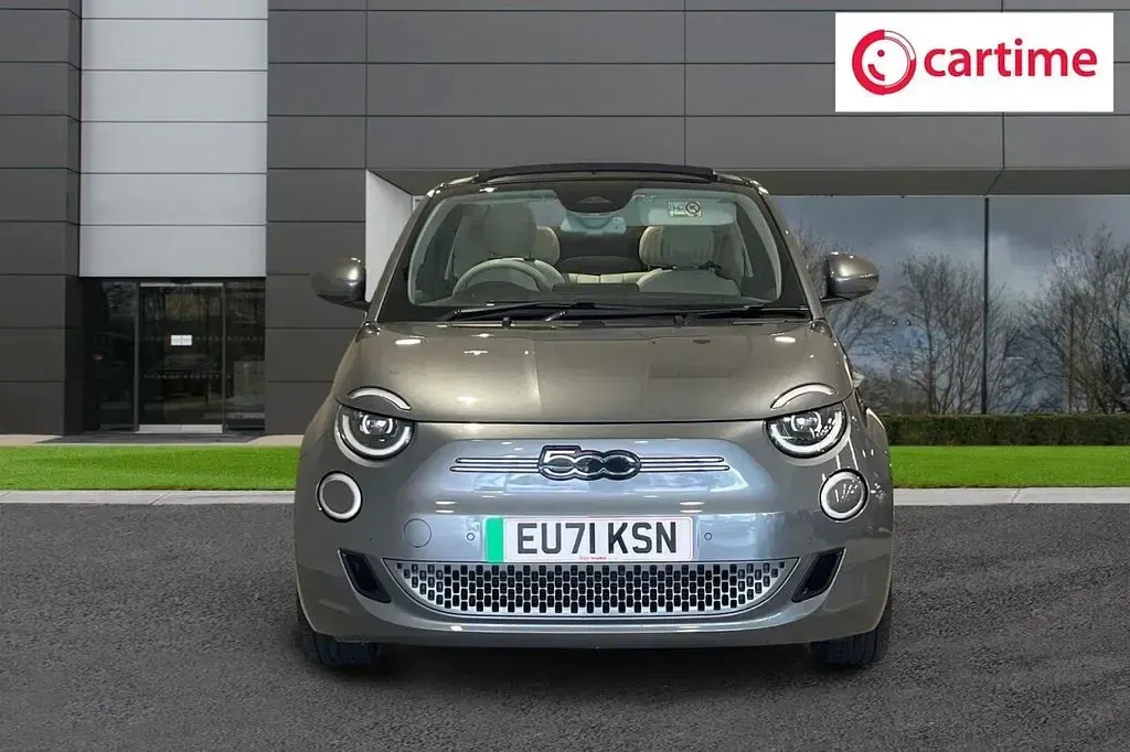 Used Fiat 500e La Prima 86 kW (118 HP) 2021 Grey Cabriolet