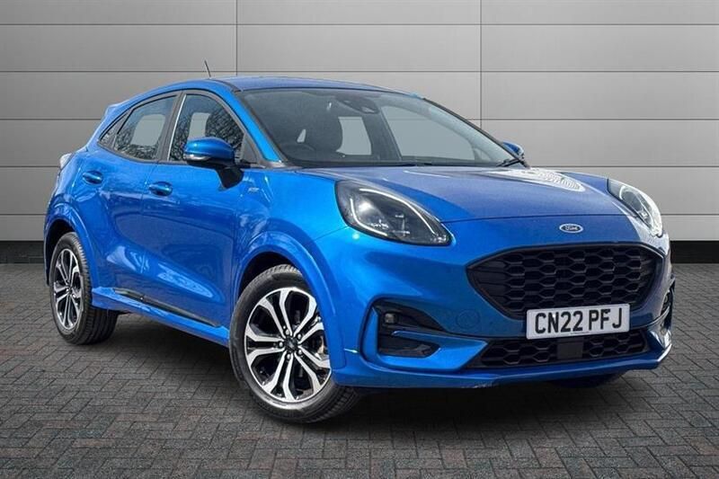 Blue Used 2022 Ford Puma ST-Line Hatchback | £16,395 (Good price) - Image 1/4