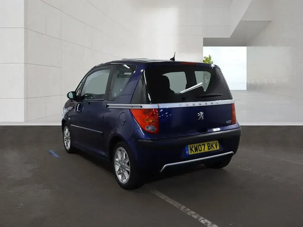 Second-hand Peugeot 1007 Sport 2007 Albastru Monovolum