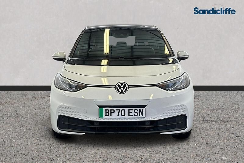 Used VW ID.3 Pro Performance 150 kW (204 HP) 2020 White Hatchback