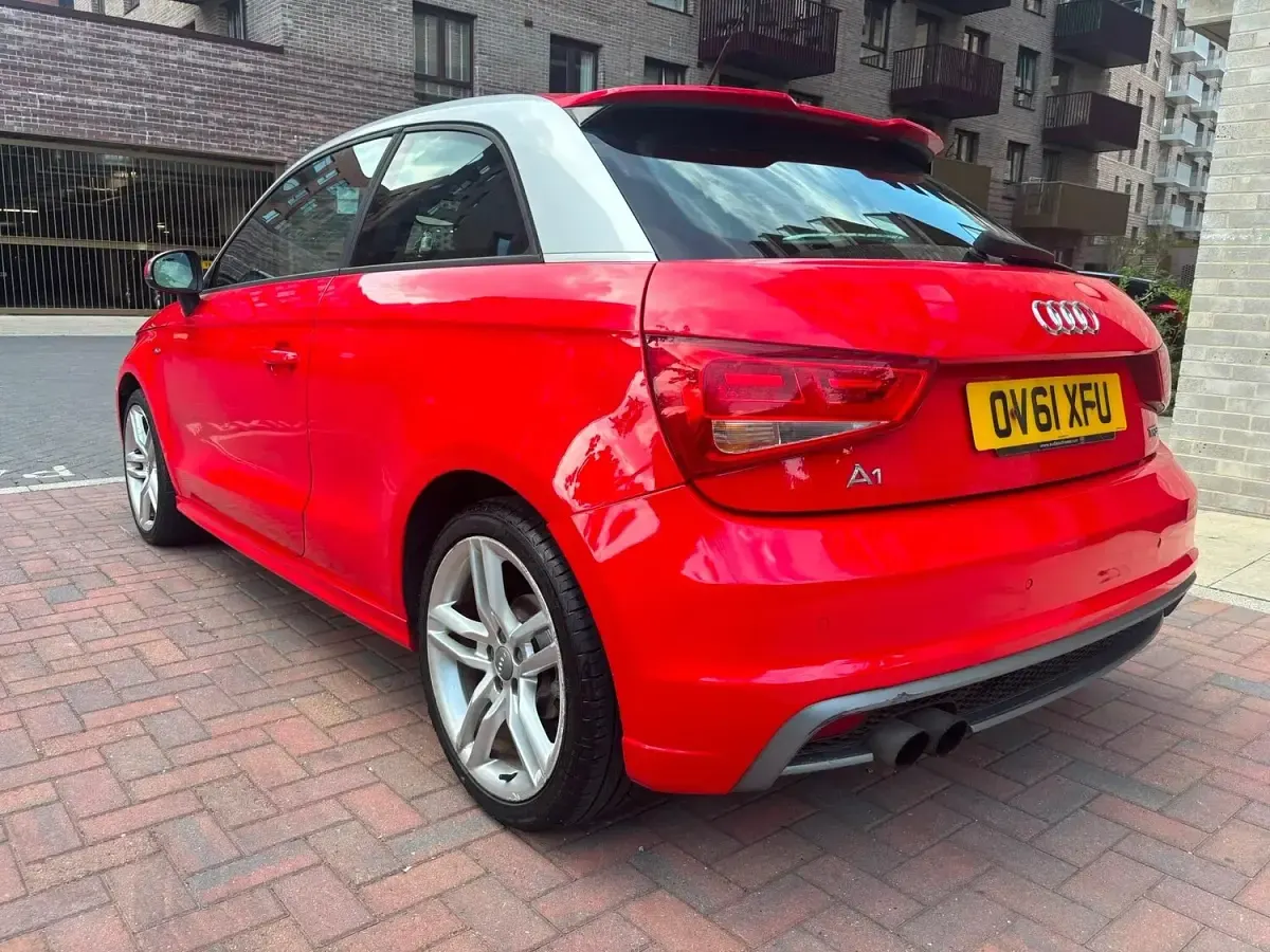 Used Audi A1 S-Line 2012 Red Hatchback