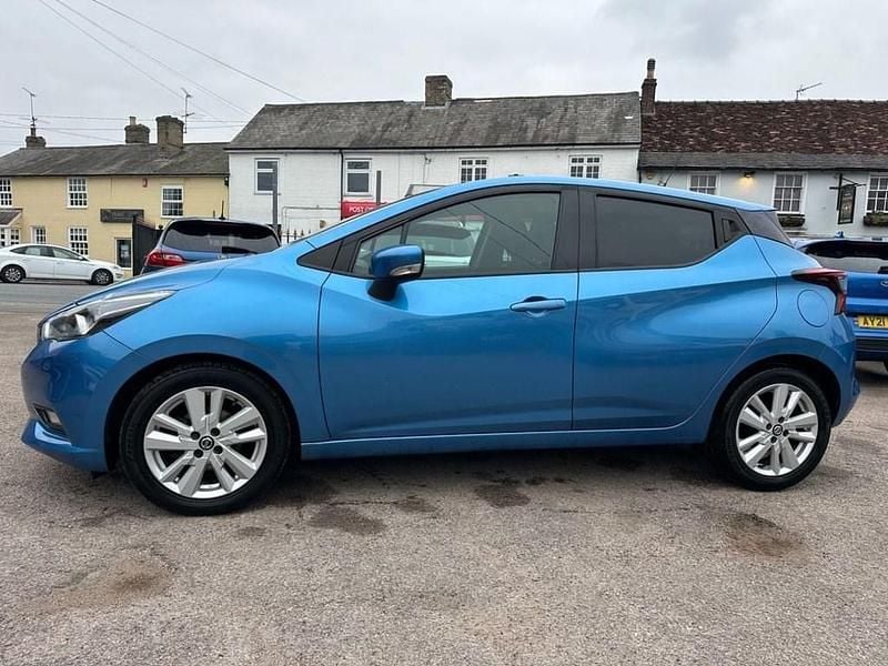 Used Nissan Micra Acenta 100 HP (73 kW) 2020 Blue Hatchback