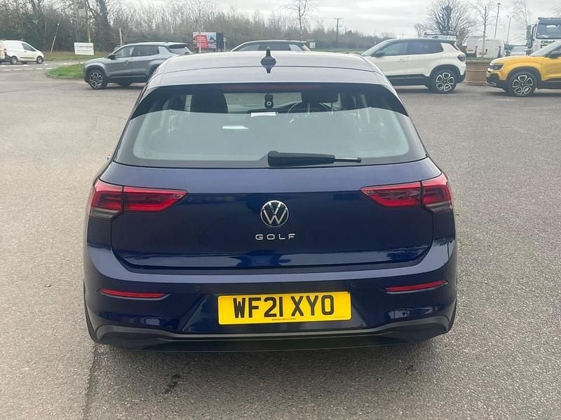 Used VW Golf VIII S 148 HP (108 kW) 2021 Blue Hatchback