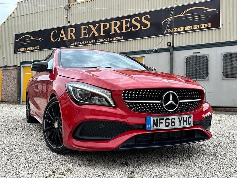 Used Mercedes CLA220 AMG line 2016 Red Sedan