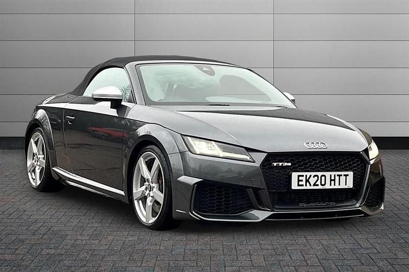 Used Audi TT RS Design 400 HP (294 kW) 2020 Daytona grey Cabriolet