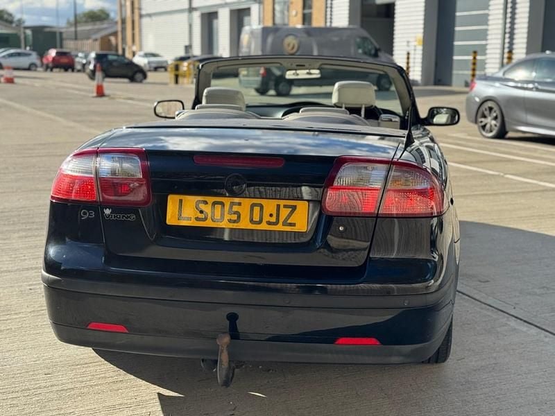 Used Saab 9-3 Cabriolet Linear 2005 Black Cabriolet