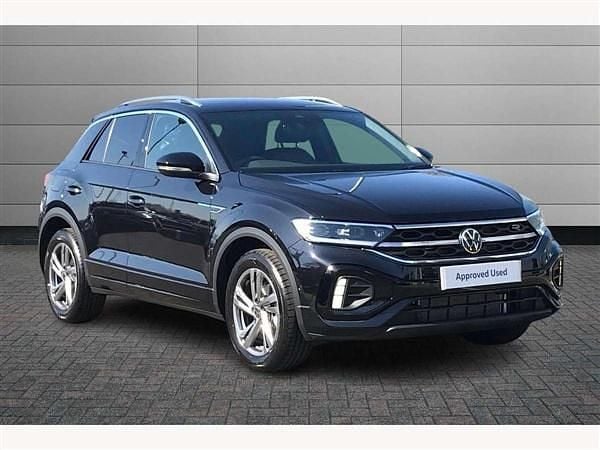 Black Used 2025 VW T-Roc R-line SUV | £27,650 (Fair price) - Image 1/4