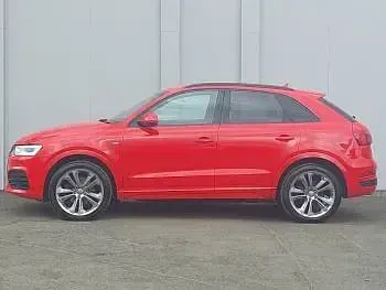 Used Audi Q3 S-line plus 184 HP (135 kW) 2016 Red SUV