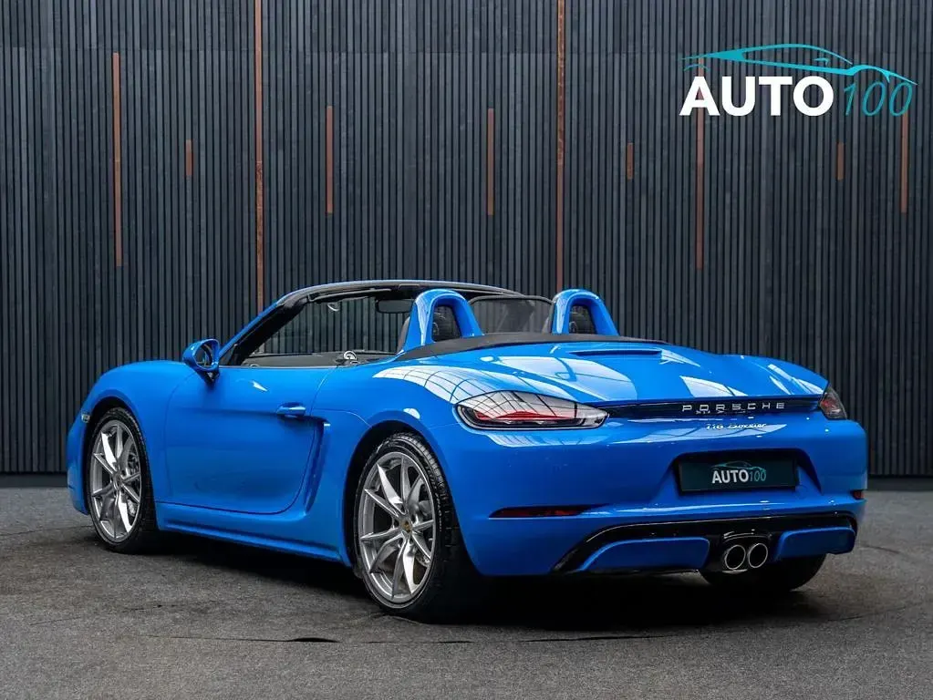 Used Porsche 718 Boxster 2025 Blue Cabriolet