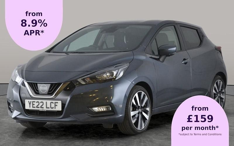 Grey Used 2022 Nissan Micra Tekna Hatchback | £12,040 (Fair price) - Image 1/2