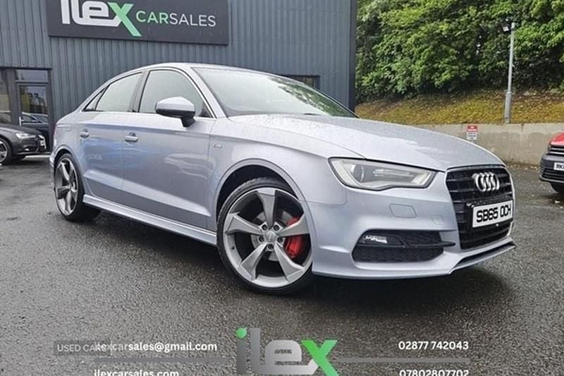 Silver Used 2015 Audi A3 S-Line Sedan | £8,995 (A bit pricey) - Image 1/1