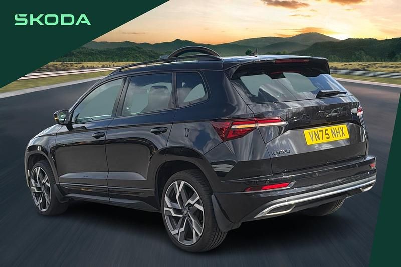 Used Skoda Karoq SportLine 150 HP (110 kW) 2025 Black SUV