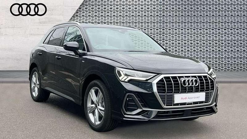 Black Used 2025 Audi Q3 S-Line SUV | £33,990 (Fair price) - Image 1/4