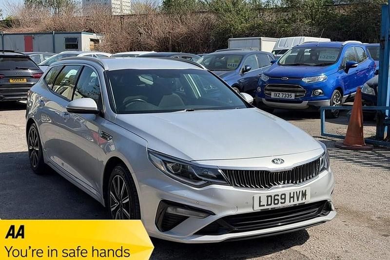 Used Kia Optima 136 HP (100 kW) 2019 Silver Estate