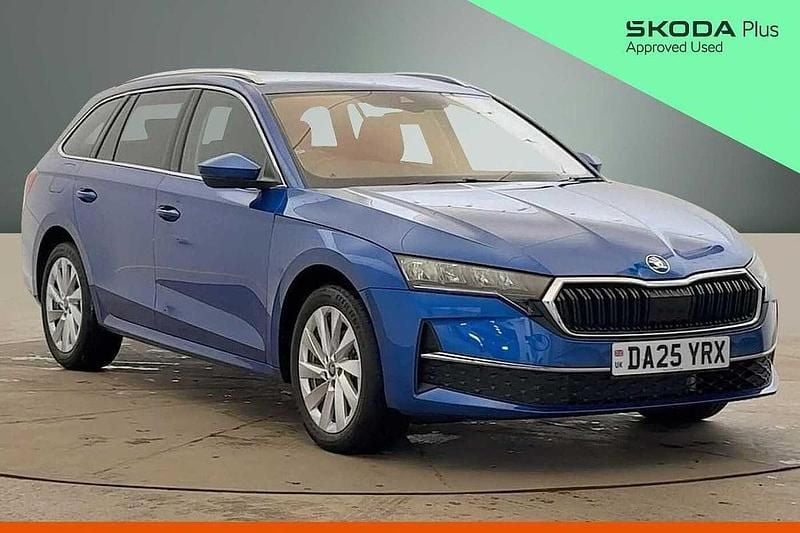 Used Skoda Octavia SE L 110 HP (80 kW) 2025 Race blue metallic Estate