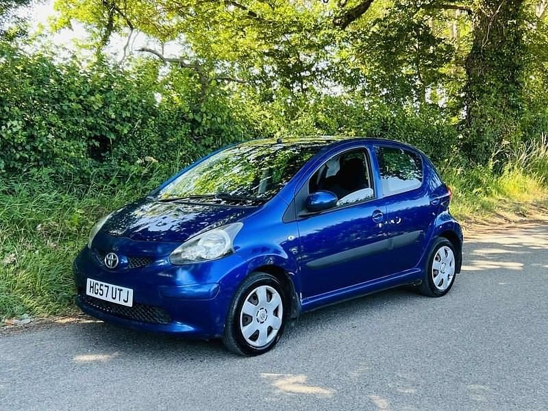 Blue Used 2007 Toyota Aygo Hatchback | £1,250 (Fair price) - Image 1/4