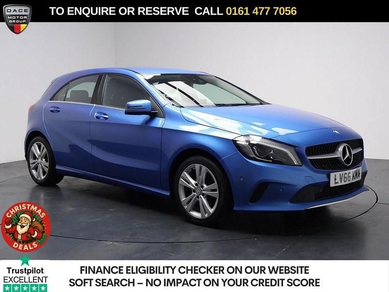 Blue Used 2016 Mercedes A160 Premium Hatchback | £10,480 (Fair price) - Image 1/3