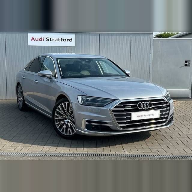 Floret silver metallic Used 2018 Audi A8 Advanced Sedan | £26,950 (A bit pricey) - Image 1/4