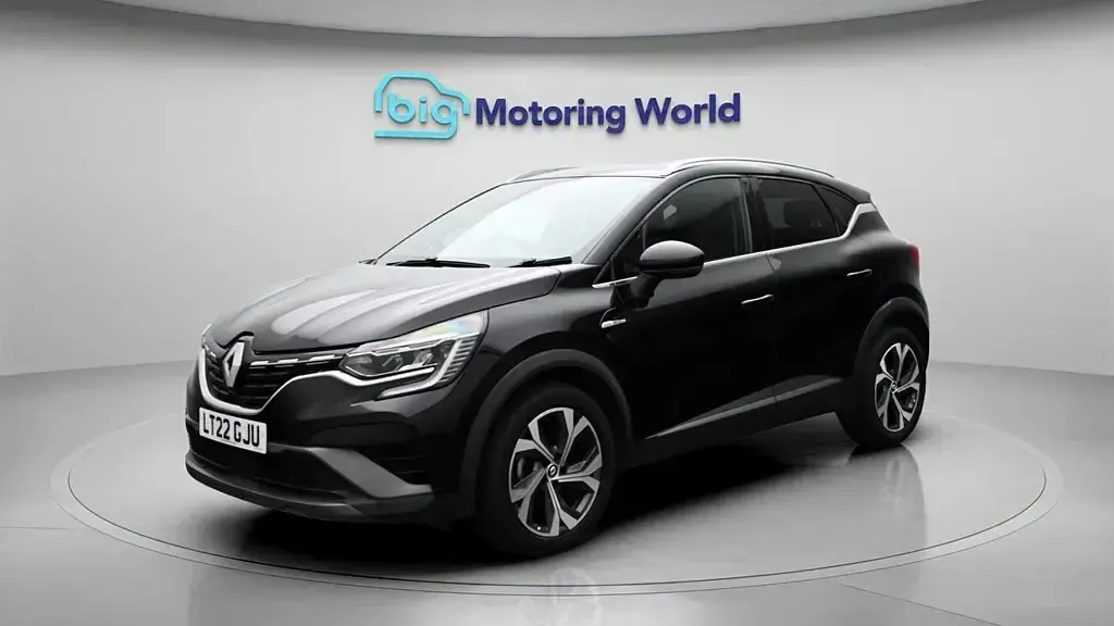 Usado Renault Captur RS Line 140 CV (102 kW) 2022 Negro SUV