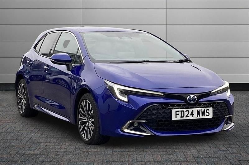 Juniper blue Used 2024 Toyota Corolla Design Hatchback | £22,901 (Fair price) - Image 1/3