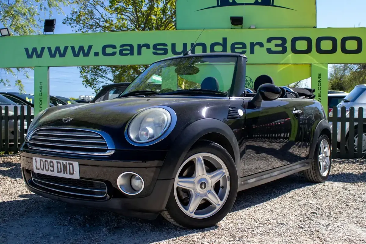 Usado Mini Cooper Cabriolet 2009 Negro Descapotable