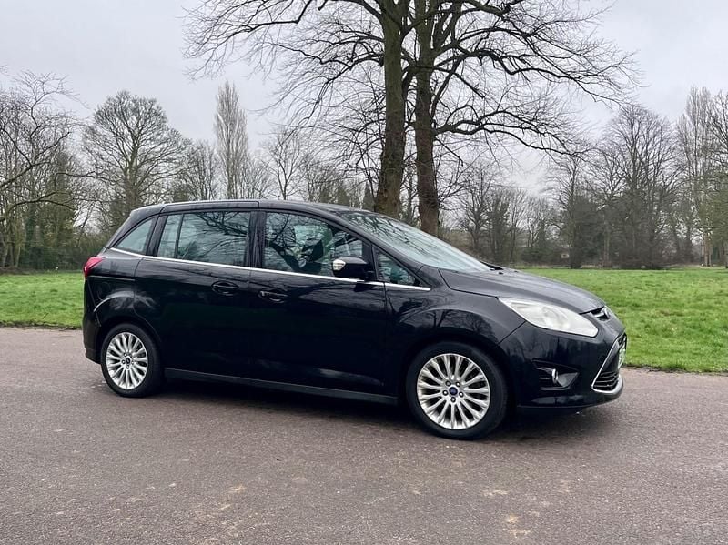 Used Ford Grand C-Max Titanium 115 HP (84 kW) 2013 Black MPV